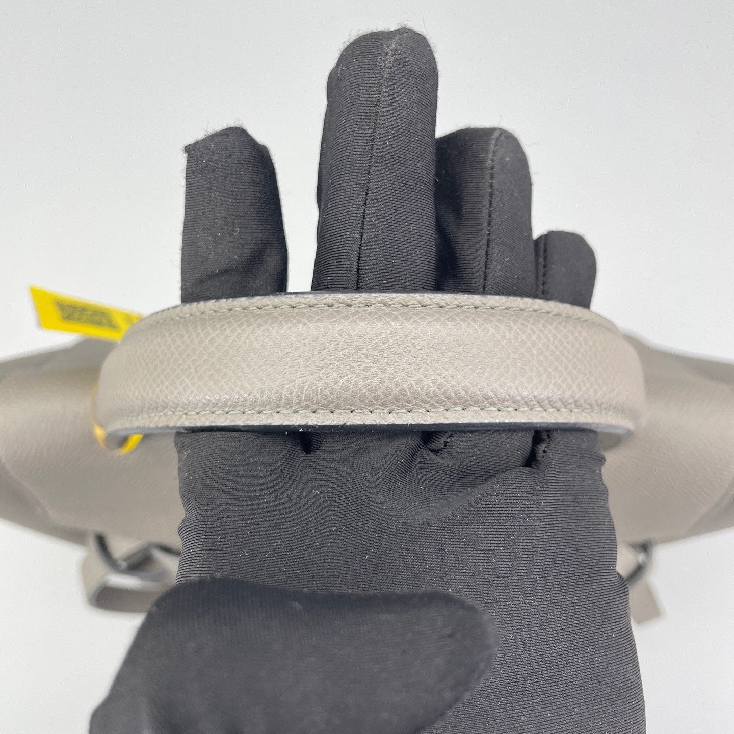 Celine - Belt Bag - Grained calfskin leather - Grey with Gold-Tone Hardware - (small)