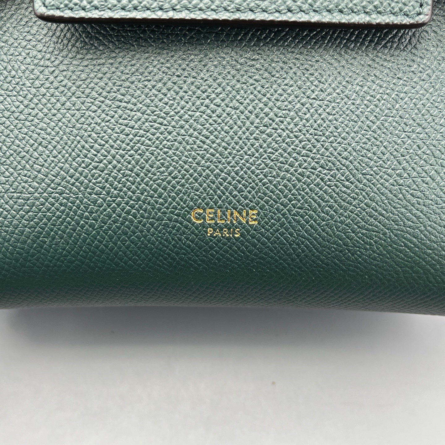 Celine - Belt Bag - Grained leather - Dark Green - (mini)
