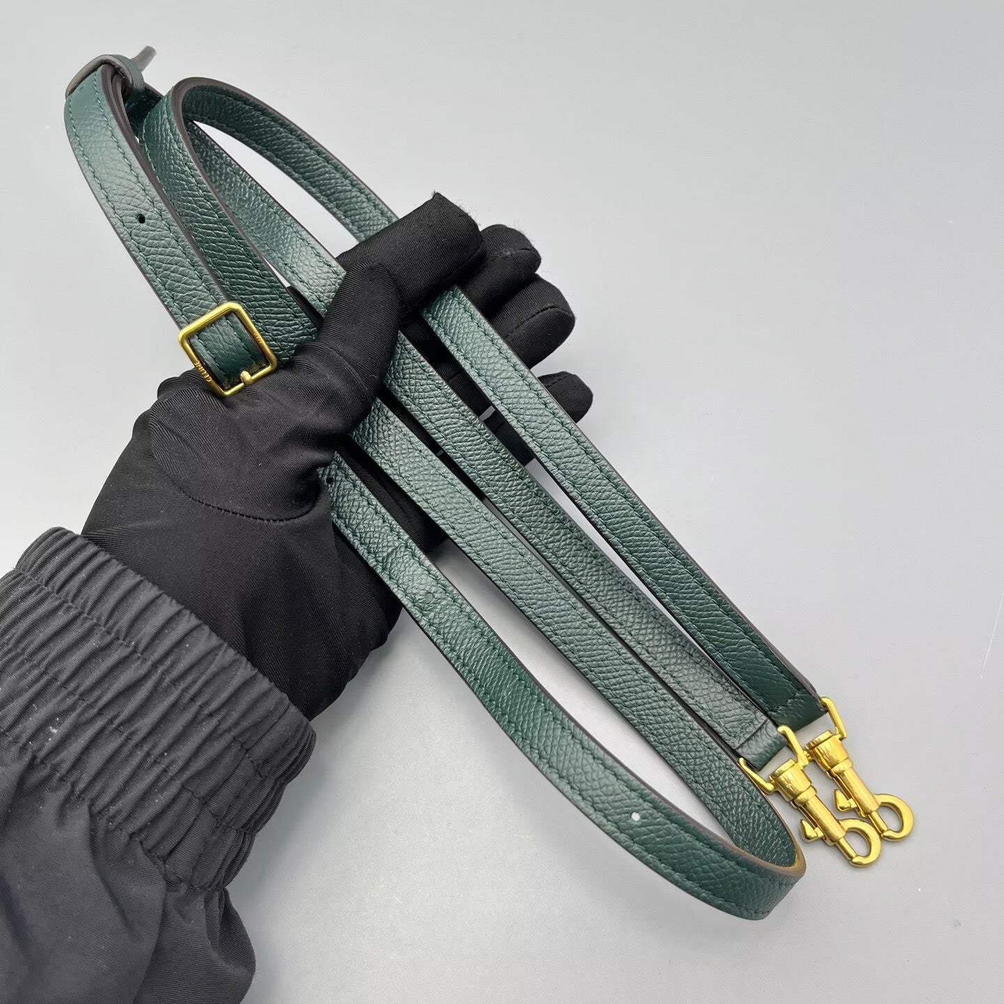 Celine - Belt Bag - Grained leather - Dark Green - (mini)