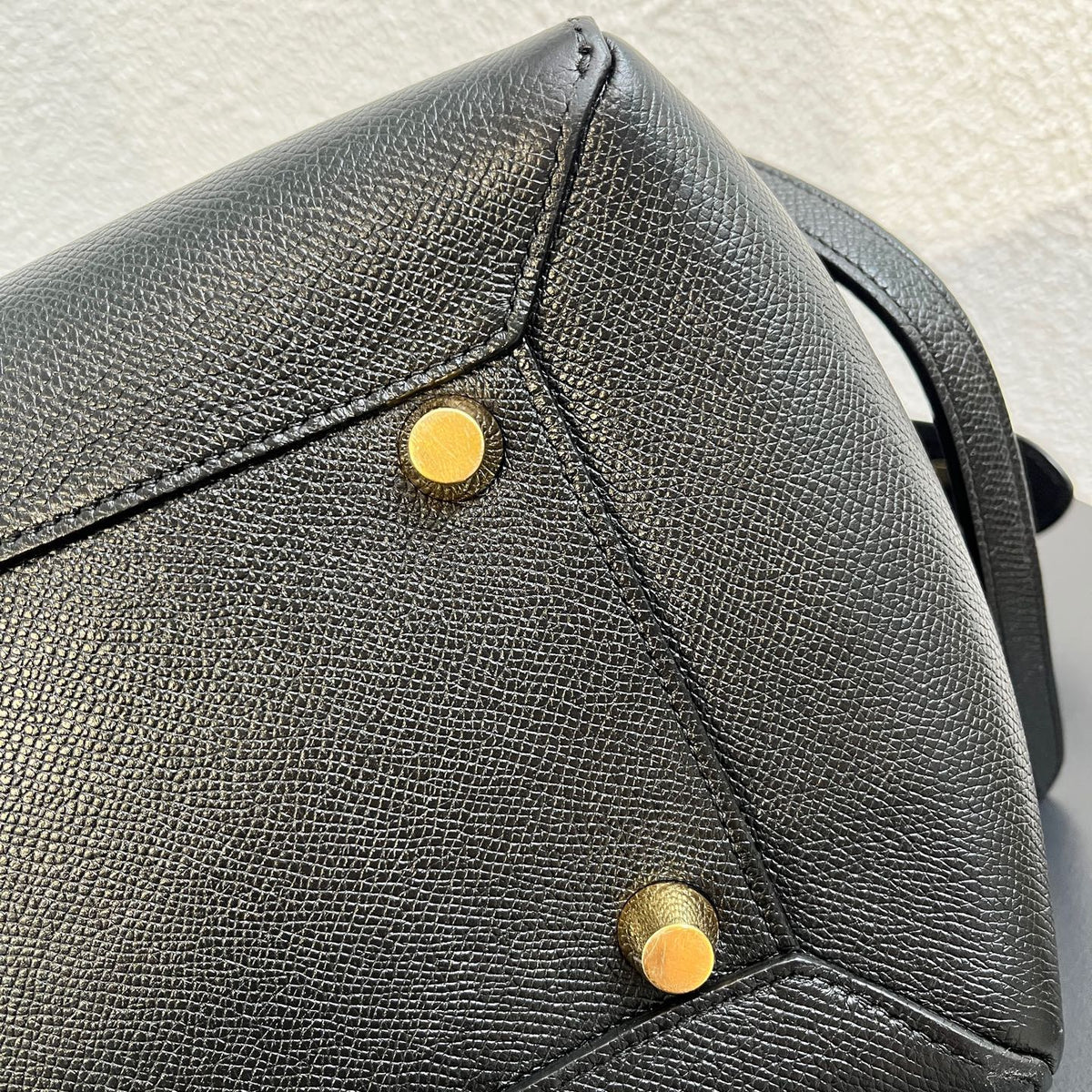 Celine - Belt Bag Large - Leather - Black - (large)