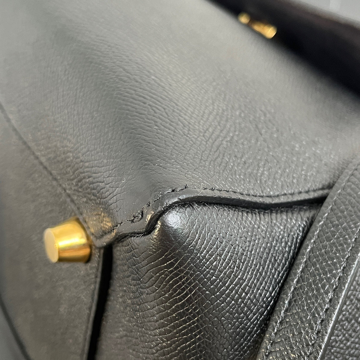 Celine - Belt Bag Large - Leather - Black - (large)