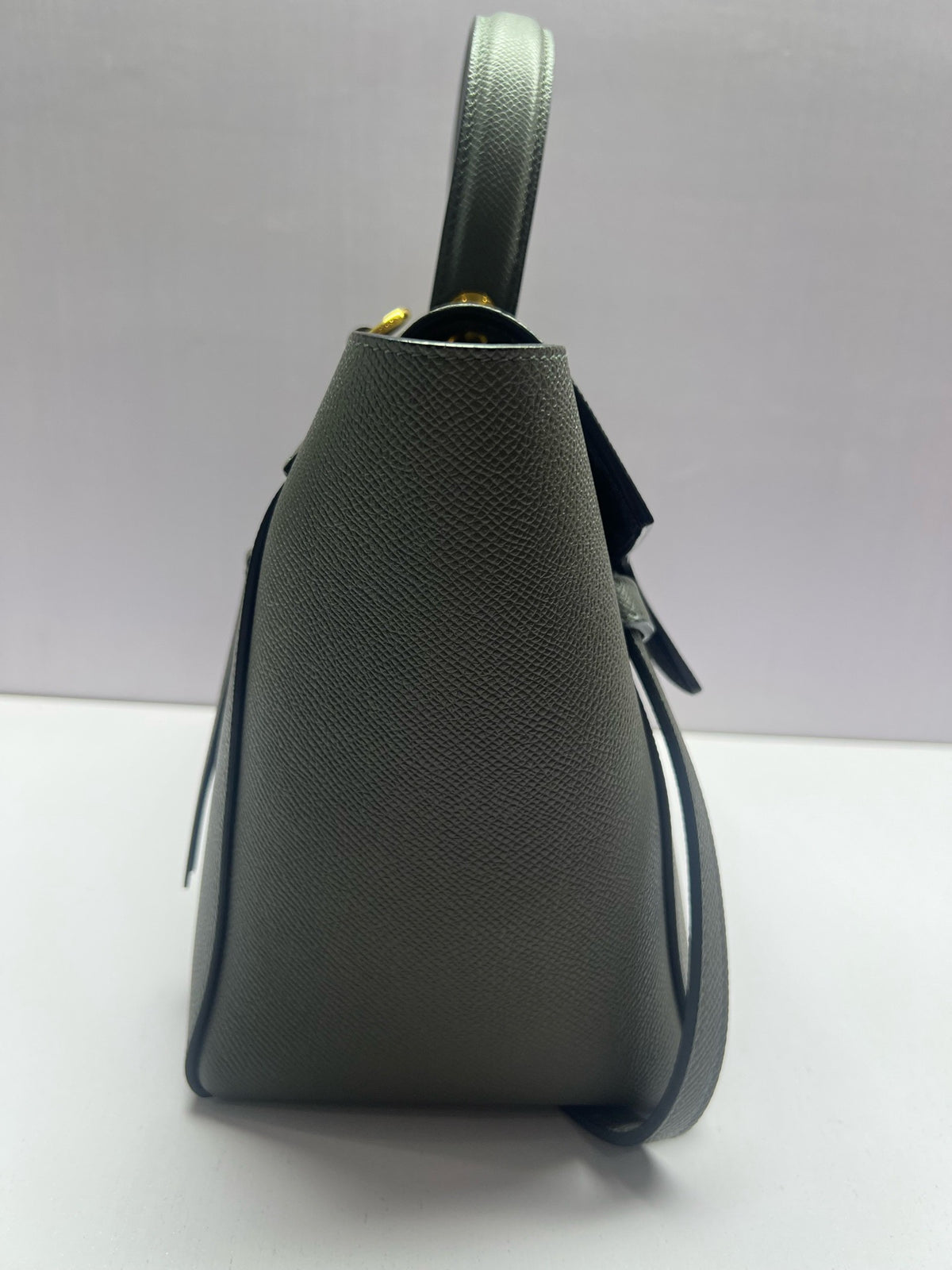 Celine - Belt Bag Large - Leather - Grey - (large)