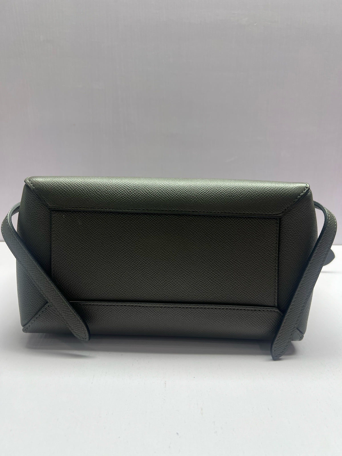 Celine - Belt Bag Large - Leather - Grey - (large)