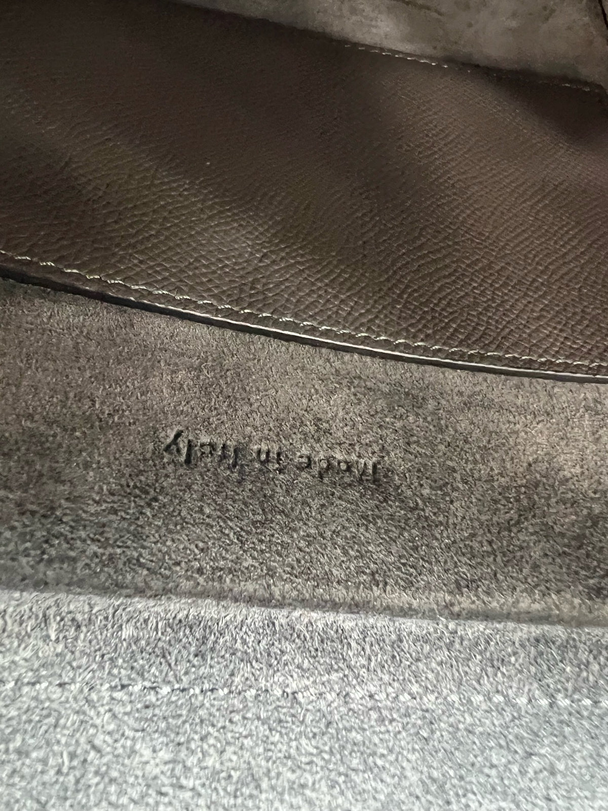 Celine - Belt Bag Large - Leather - Grey - (large)