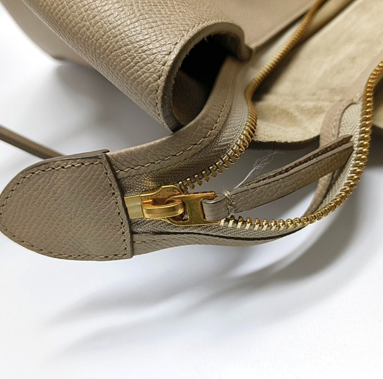 Celine - Belt Bag - Leather - Beige - (large)