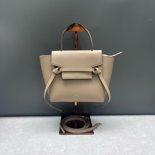 Celine - Belt Bag - Leather - Beige - (micro)