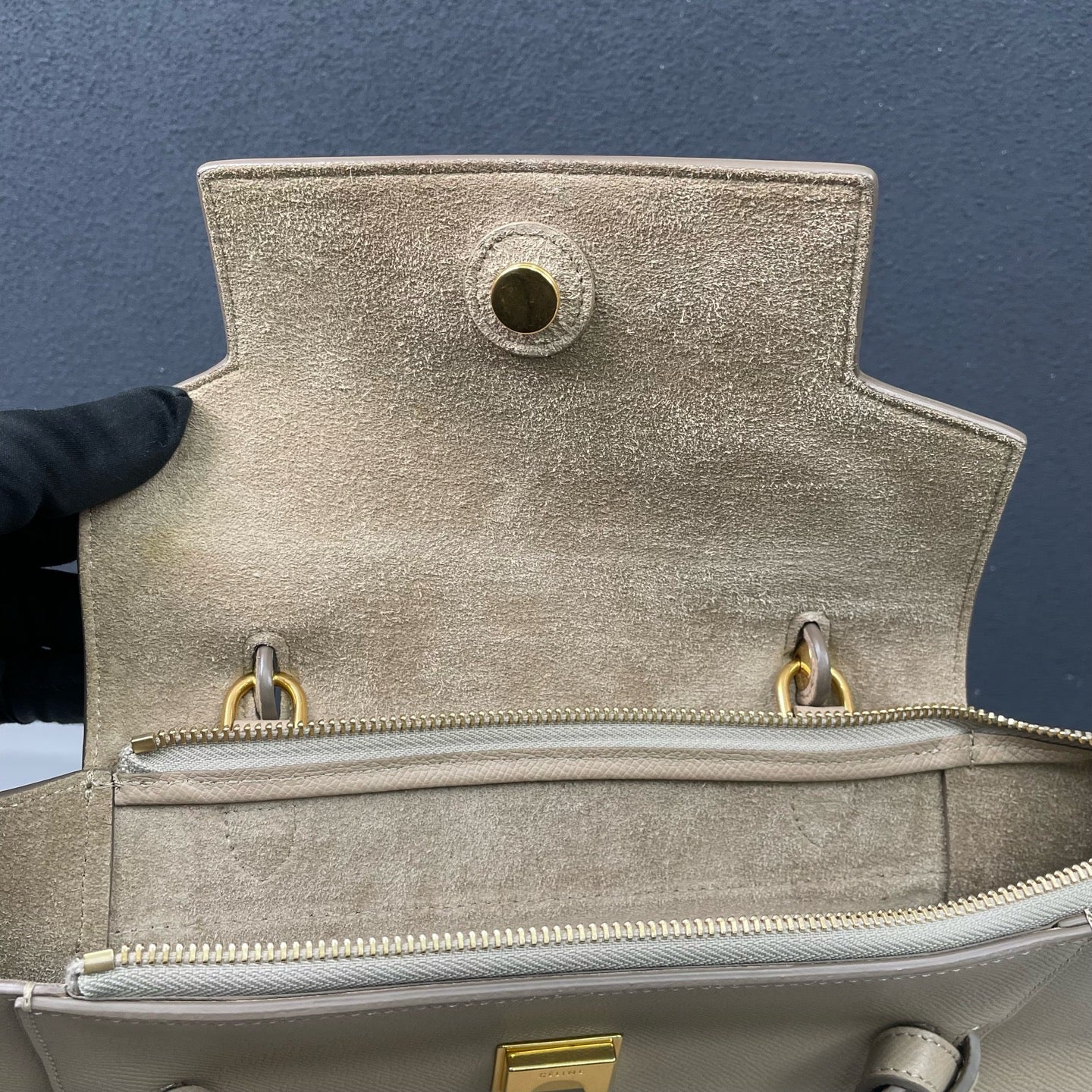 Celine - Belt bag - Leather - Beige - (Micro)