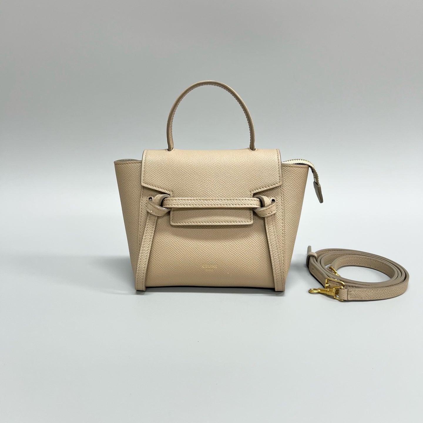Celine - Belt Bag - Leather - Beige - (mini)