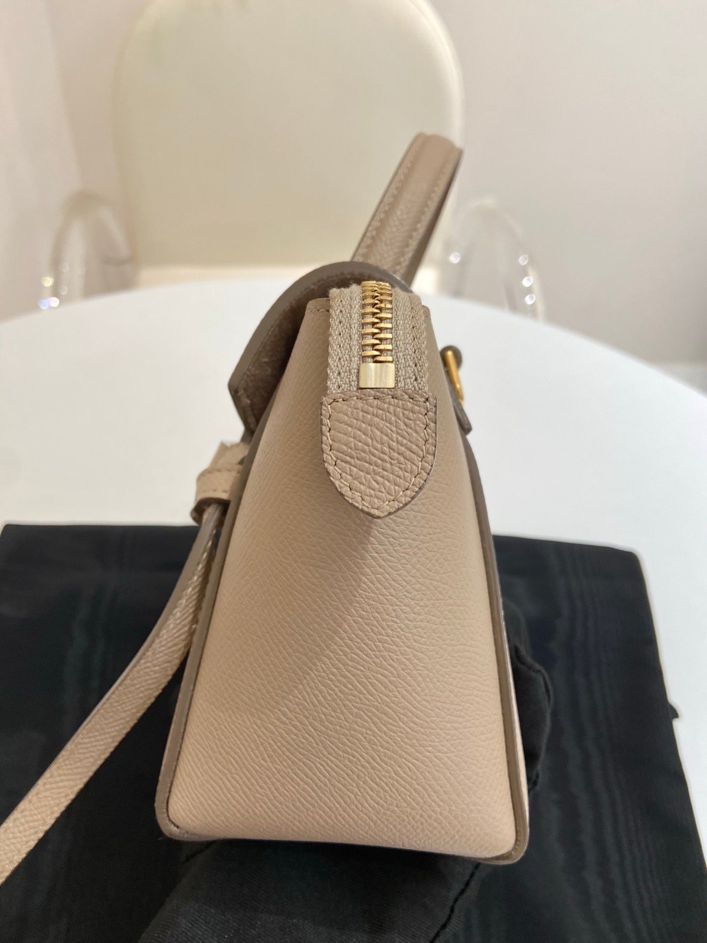 Celine - Belt Bag - Leather - Beige - (mini)