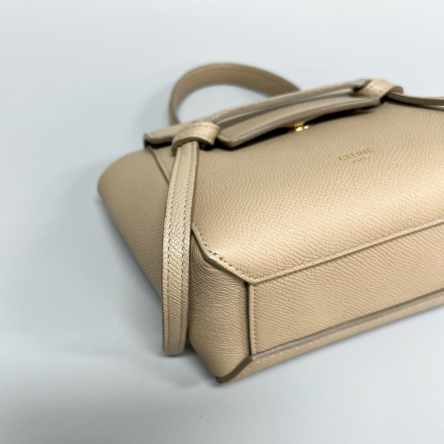 Celine - Belt Bag - Leather - Beige - (mini)