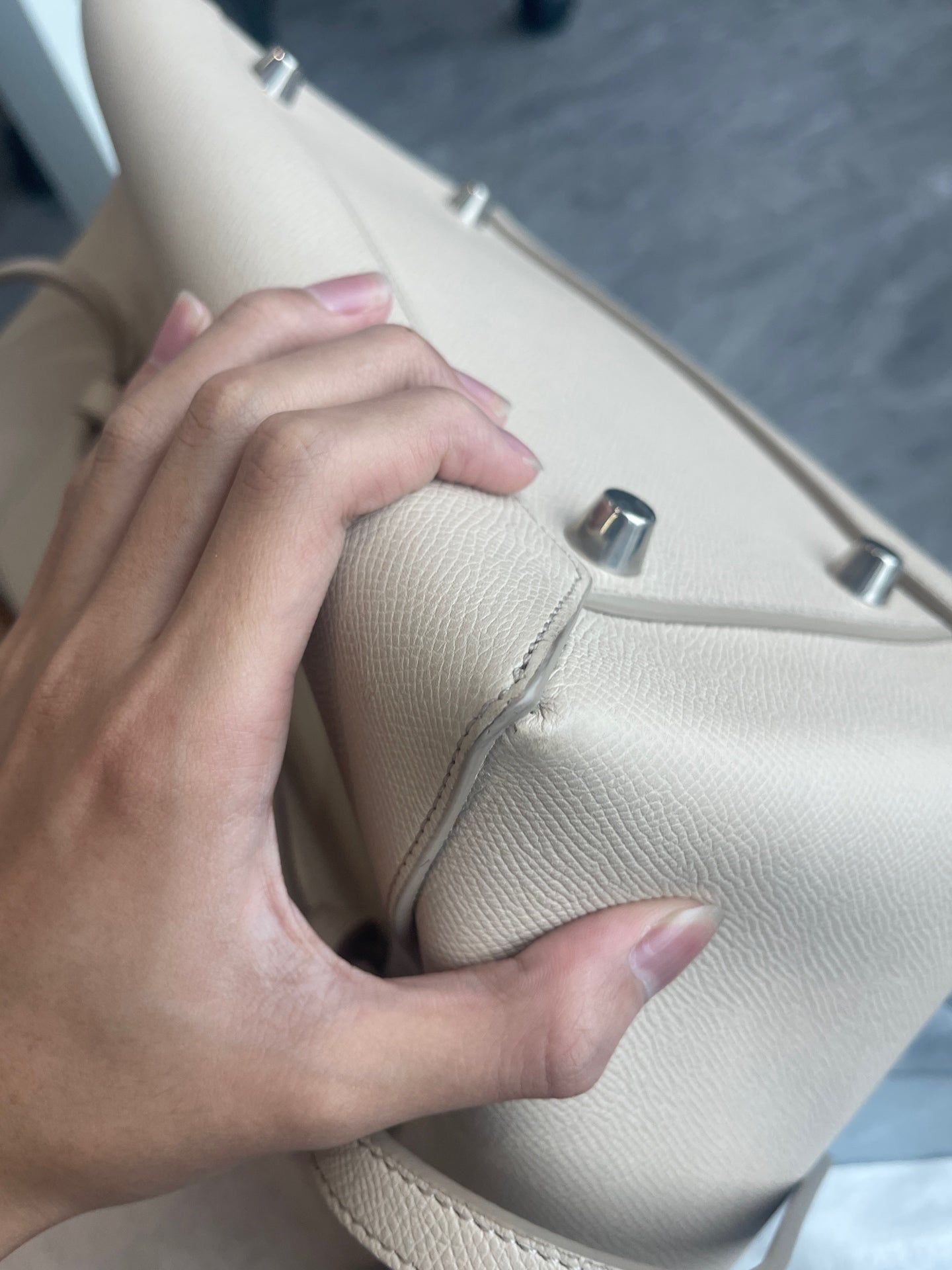 Celine - Belt Bag - Leather - Beige - (mini)