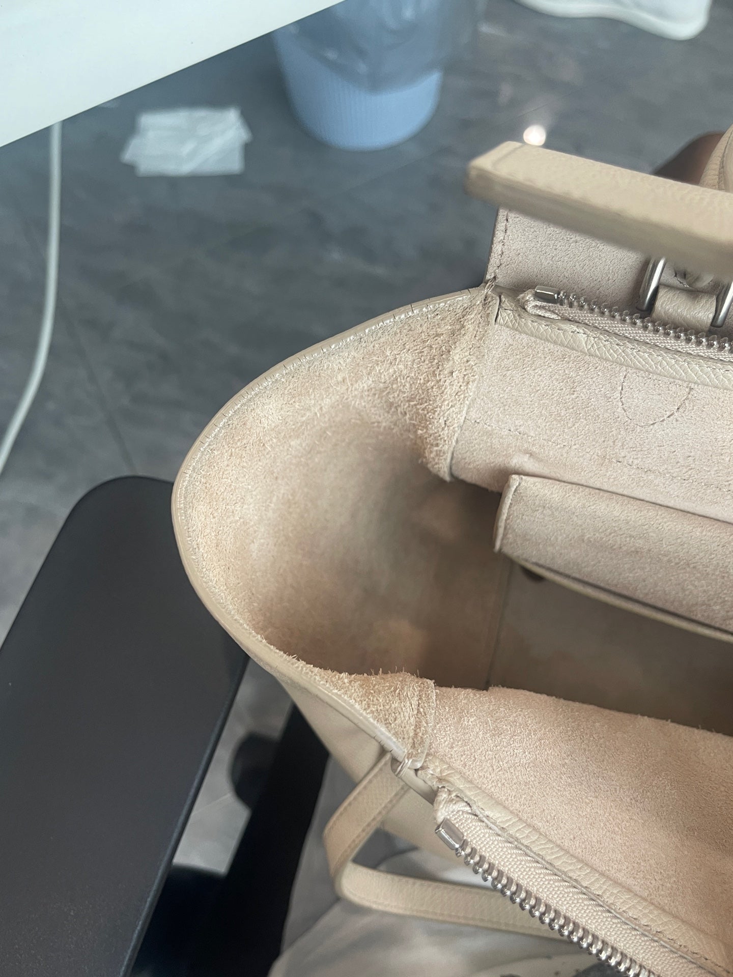 Celine - Belt Bag - Leather - Beige - (mini)