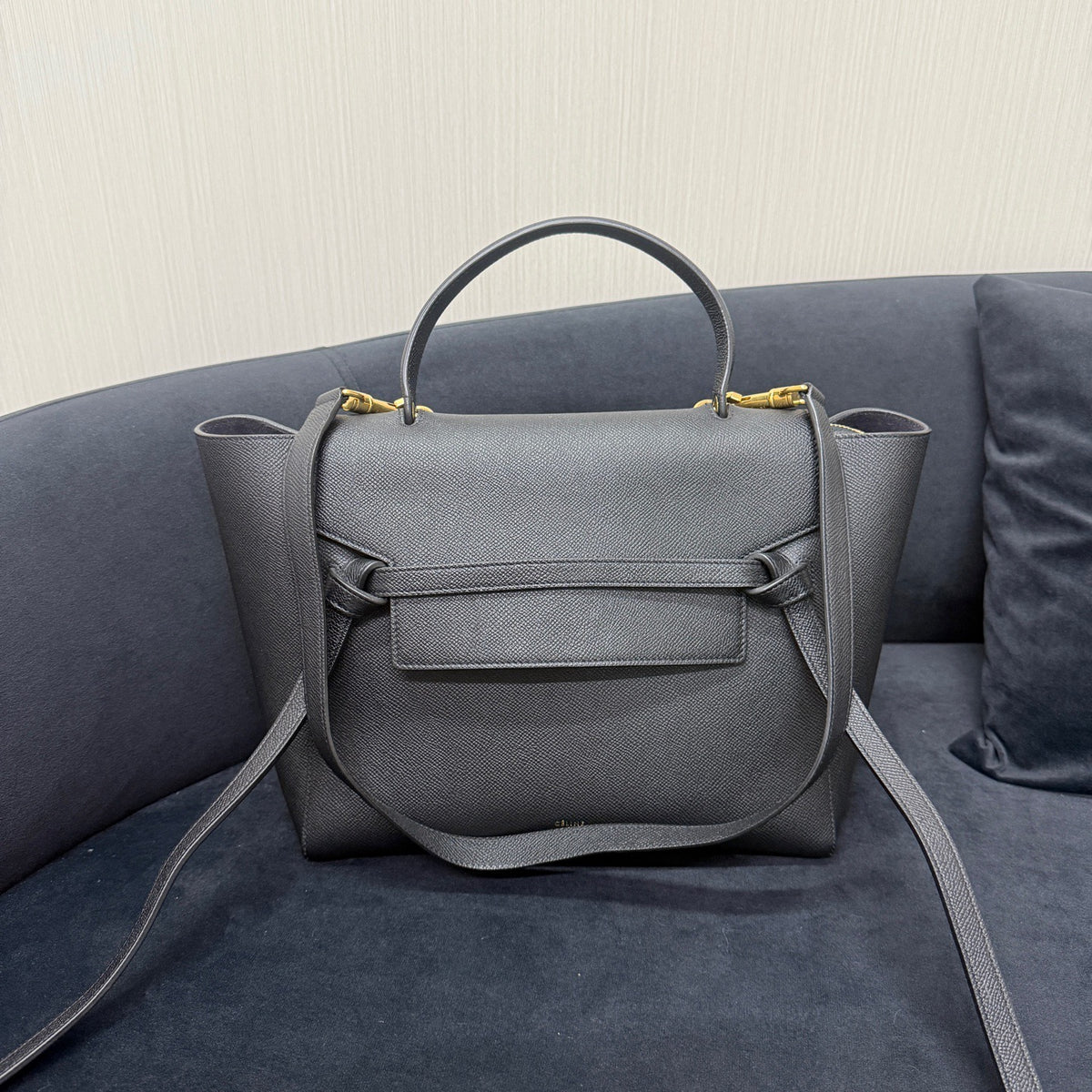 Celine - Belt Bag - Leather - Black