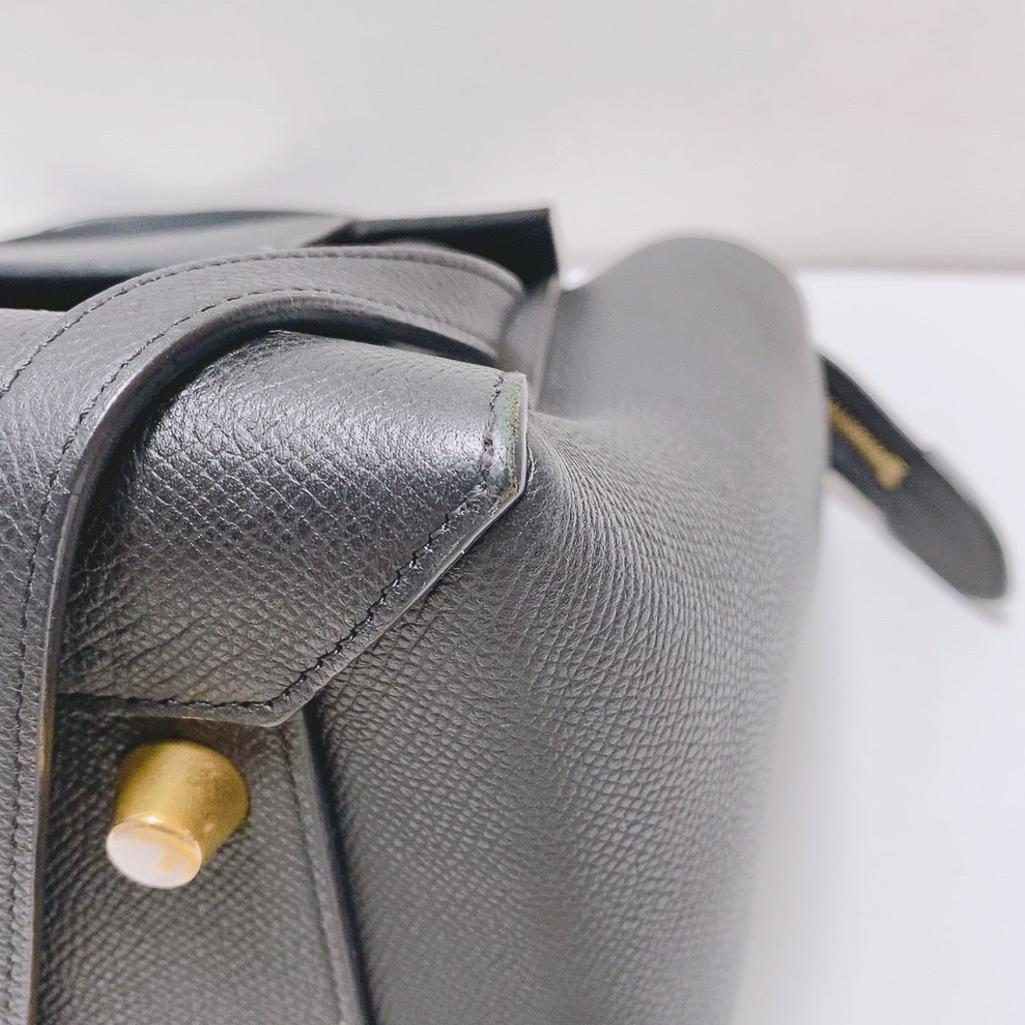 Celine - Belt Bag - Leather - Black - (Large)