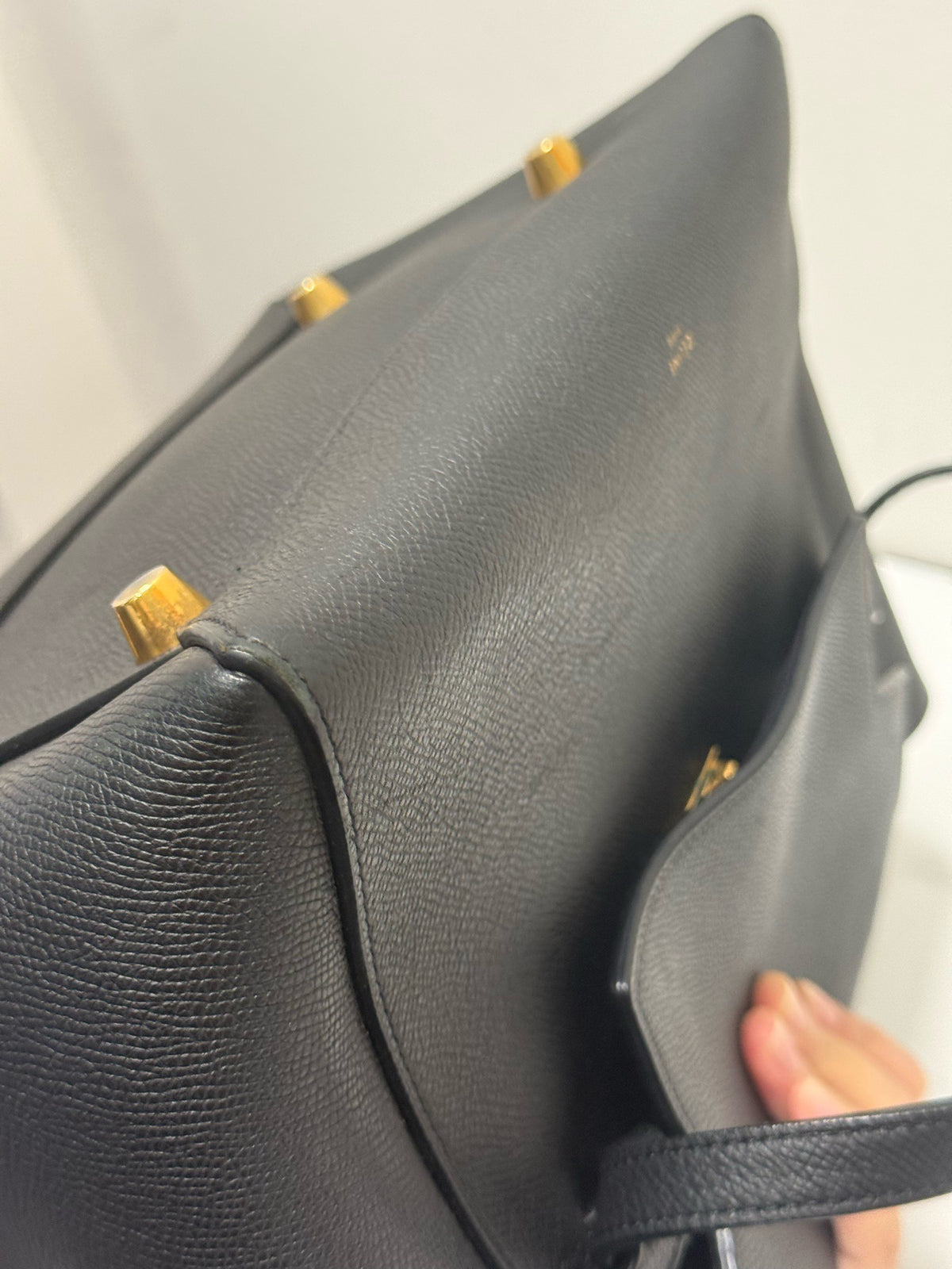 Celine - Belt Bag - Leather - Black - (Large)