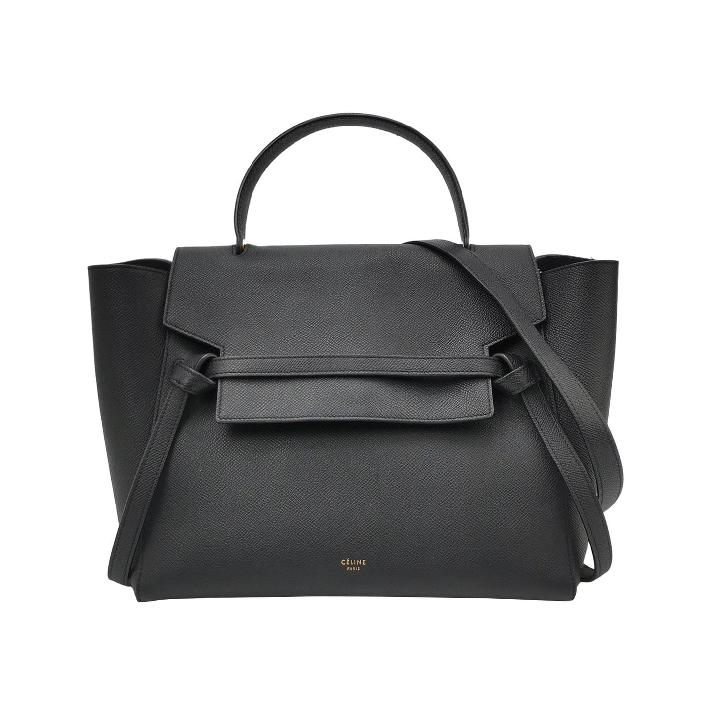 Celine - Belt Bag - Leather - Black - (medium)