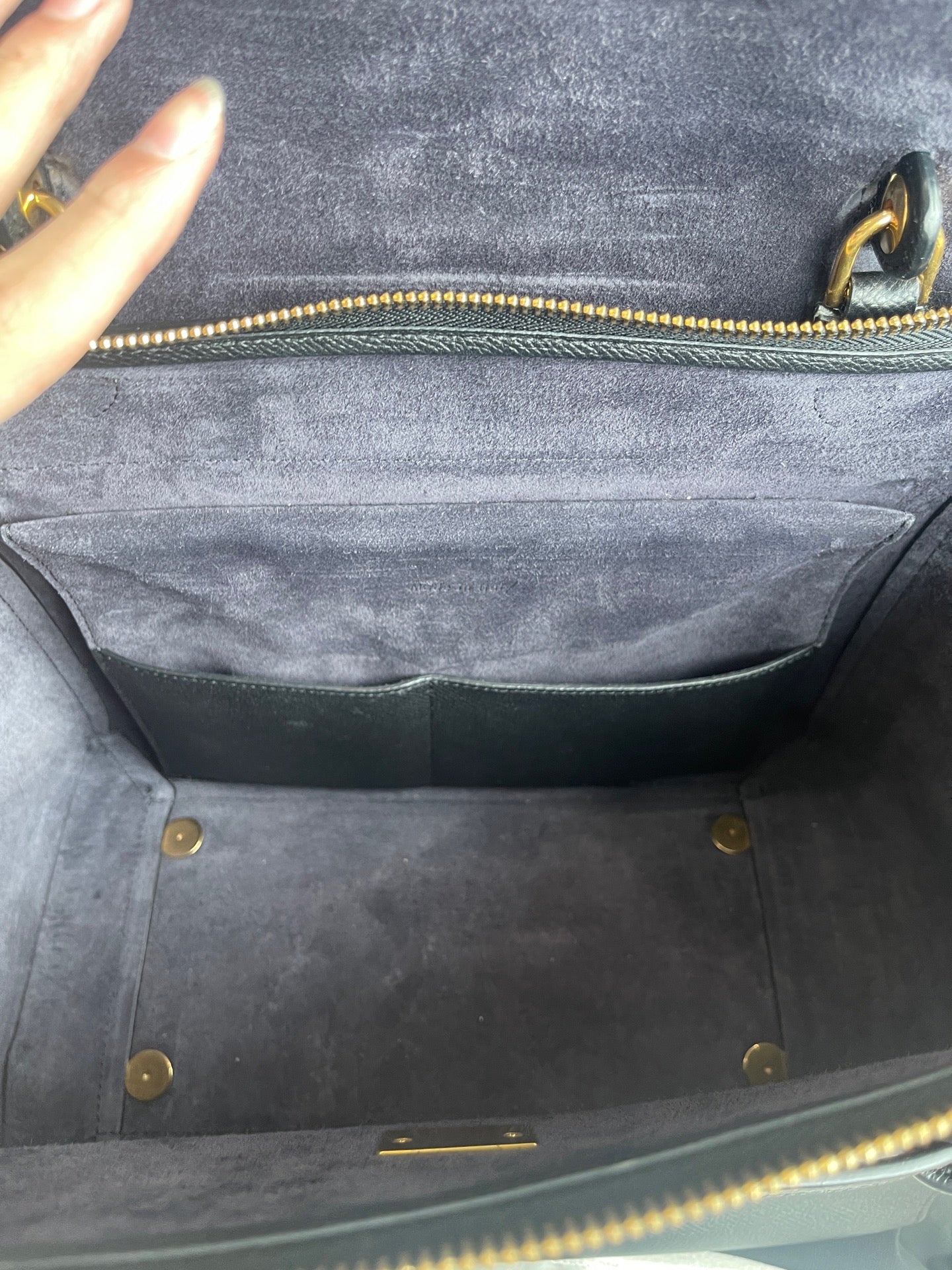 Celine - Belt Bag - Leather - Black - (medium)