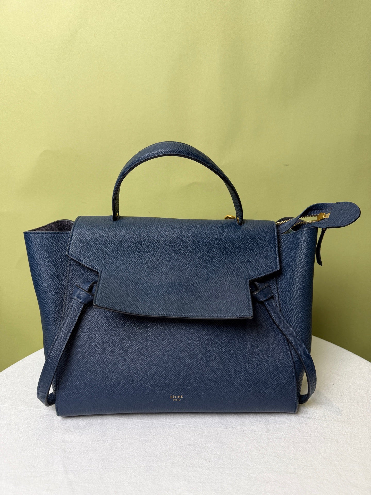 Celine - Belt Bag - Leather - Blue - (medium)