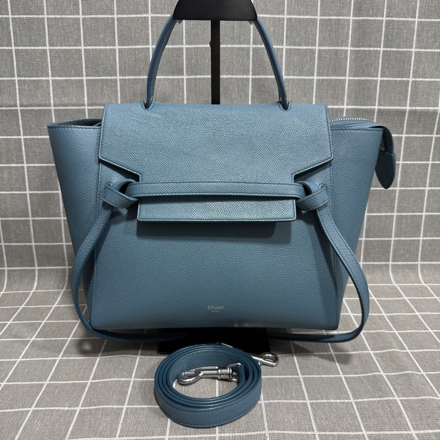 Celine - Belt Bag - Leather - Blue - (medium)