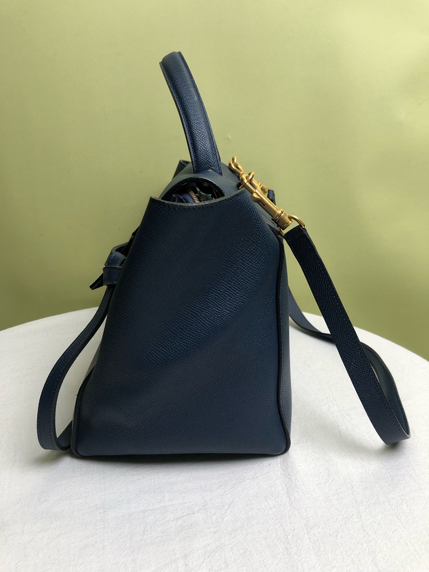 Celine - Belt Bag - Leather - Blue - (medium)