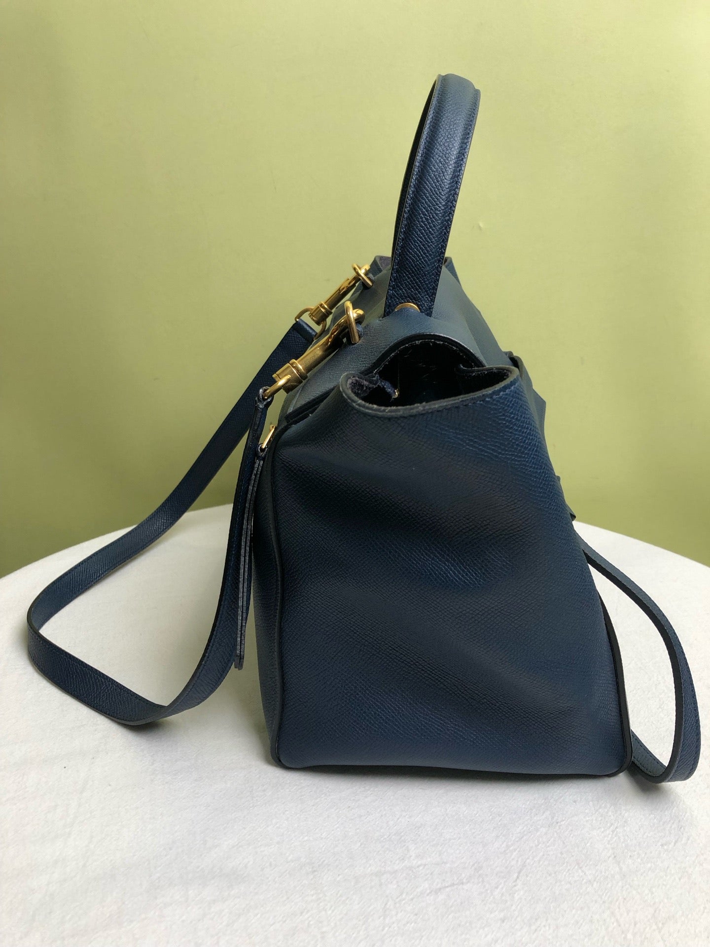 Celine - Belt Bag - Leather - Blue - (medium)
