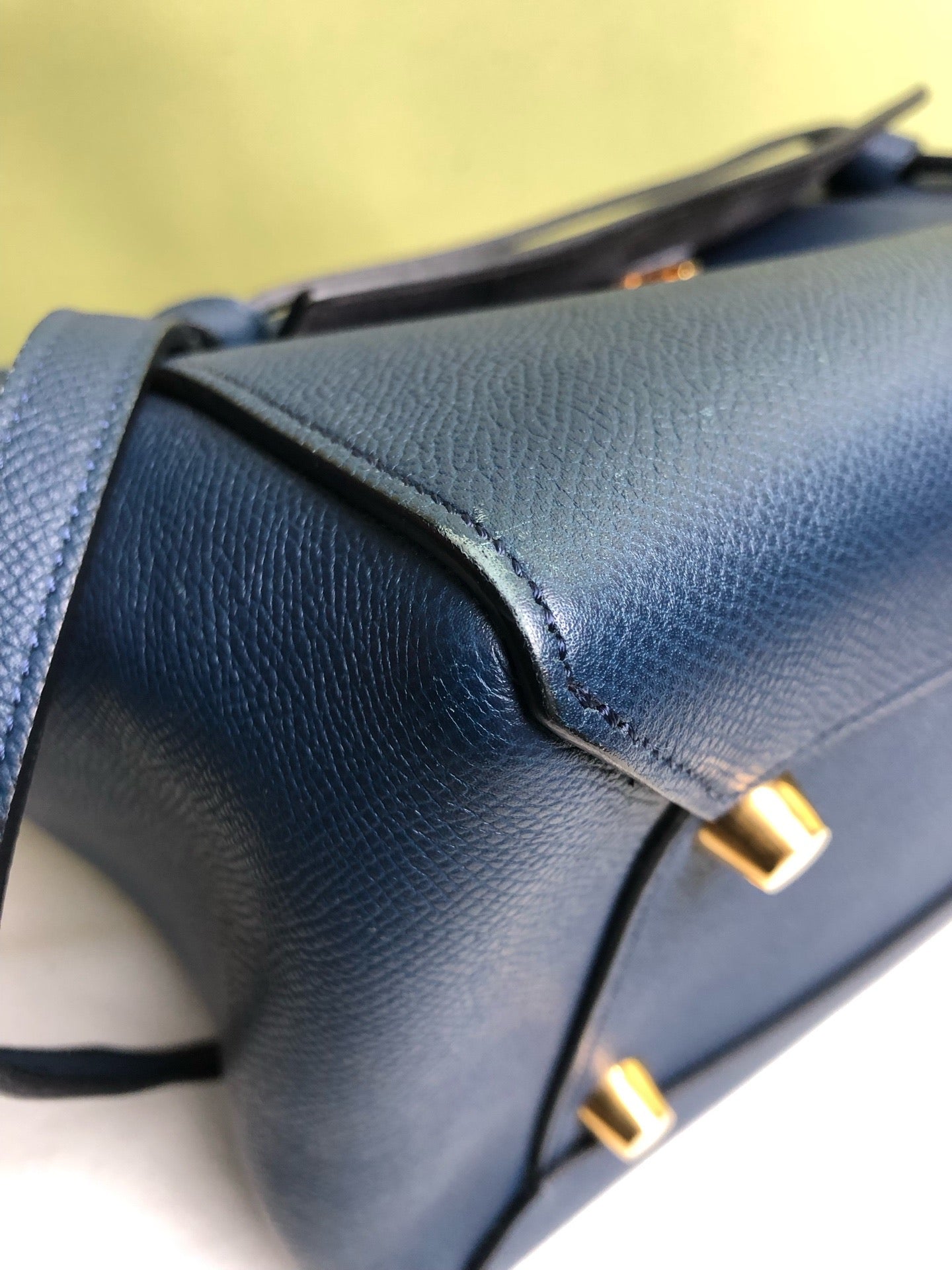 Celine - Belt Bag - Leather - Blue - (medium)