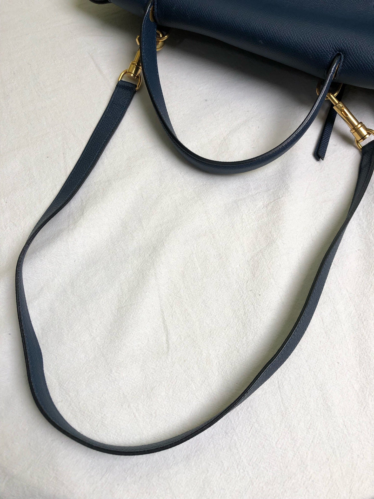 Celine - Belt Bag - Leather - Blue - (medium)