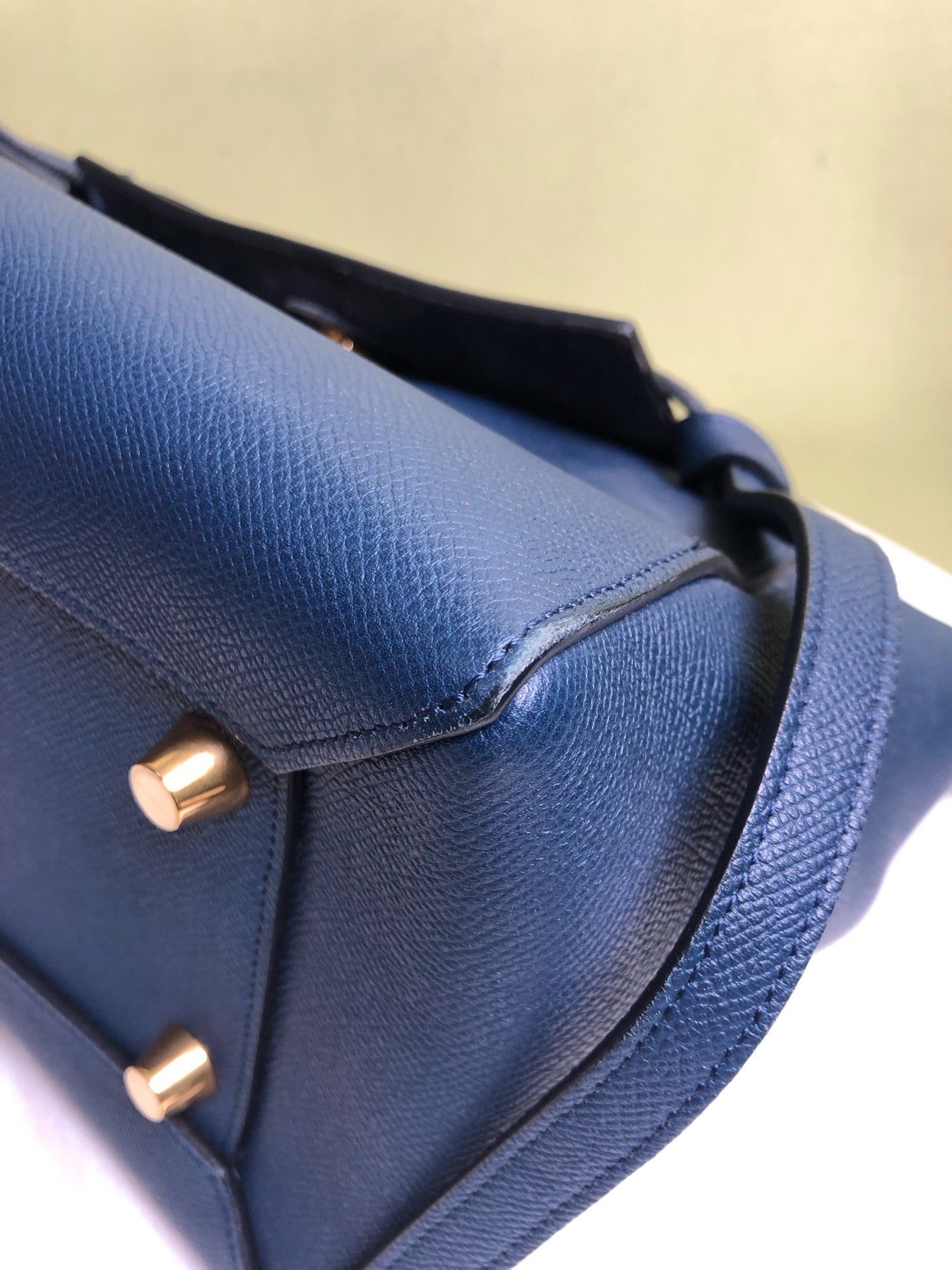 Celine - Belt Bag - Leather - Blue - (medium)
