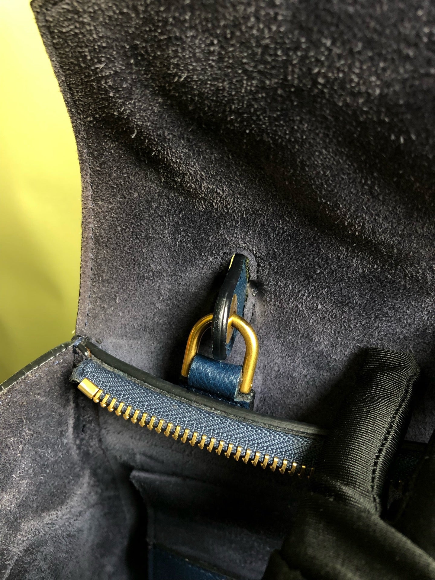 Celine - Belt Bag - Leather - Blue - (medium)