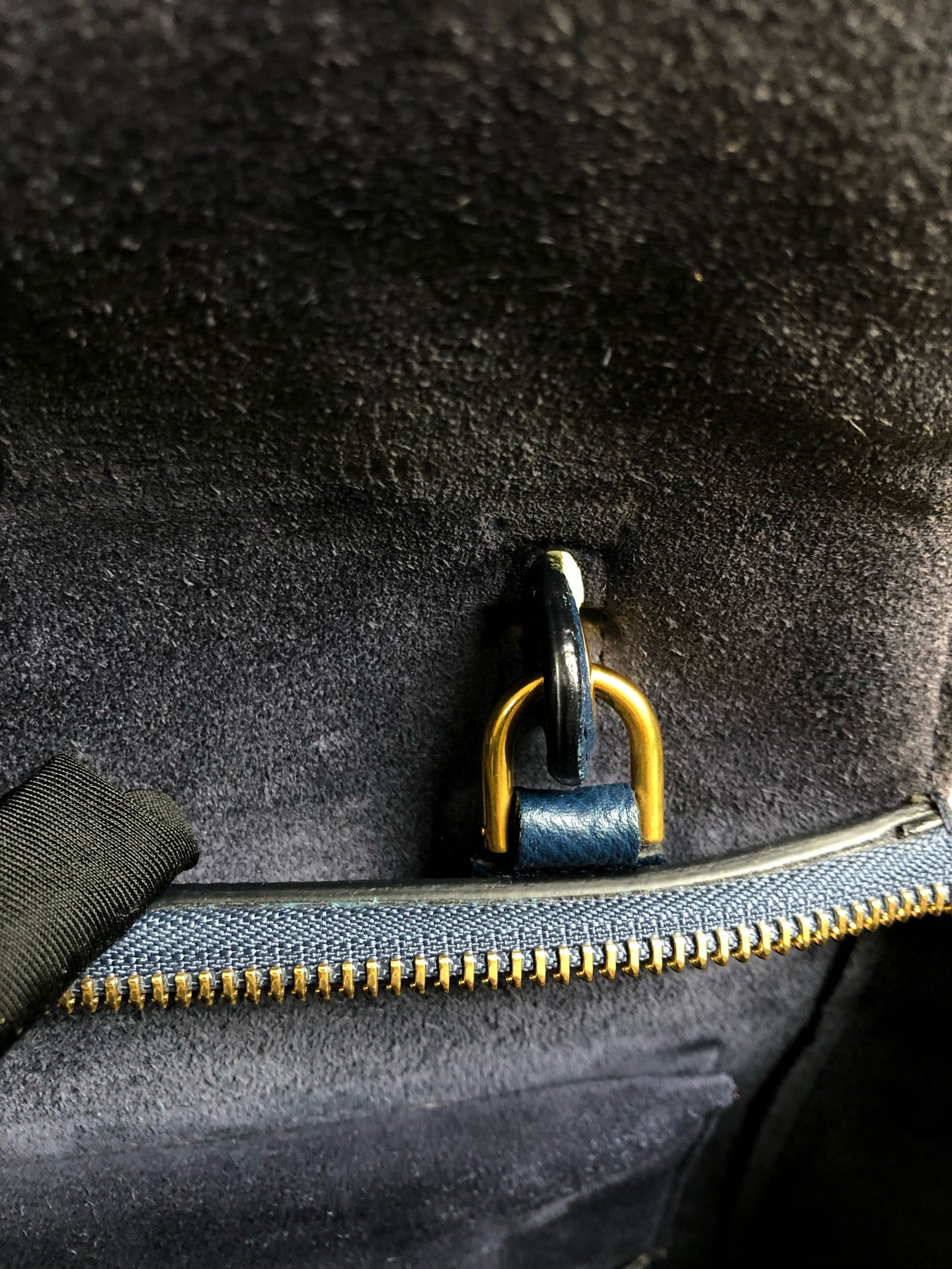 Celine - Belt Bag - Leather - Blue - (medium)