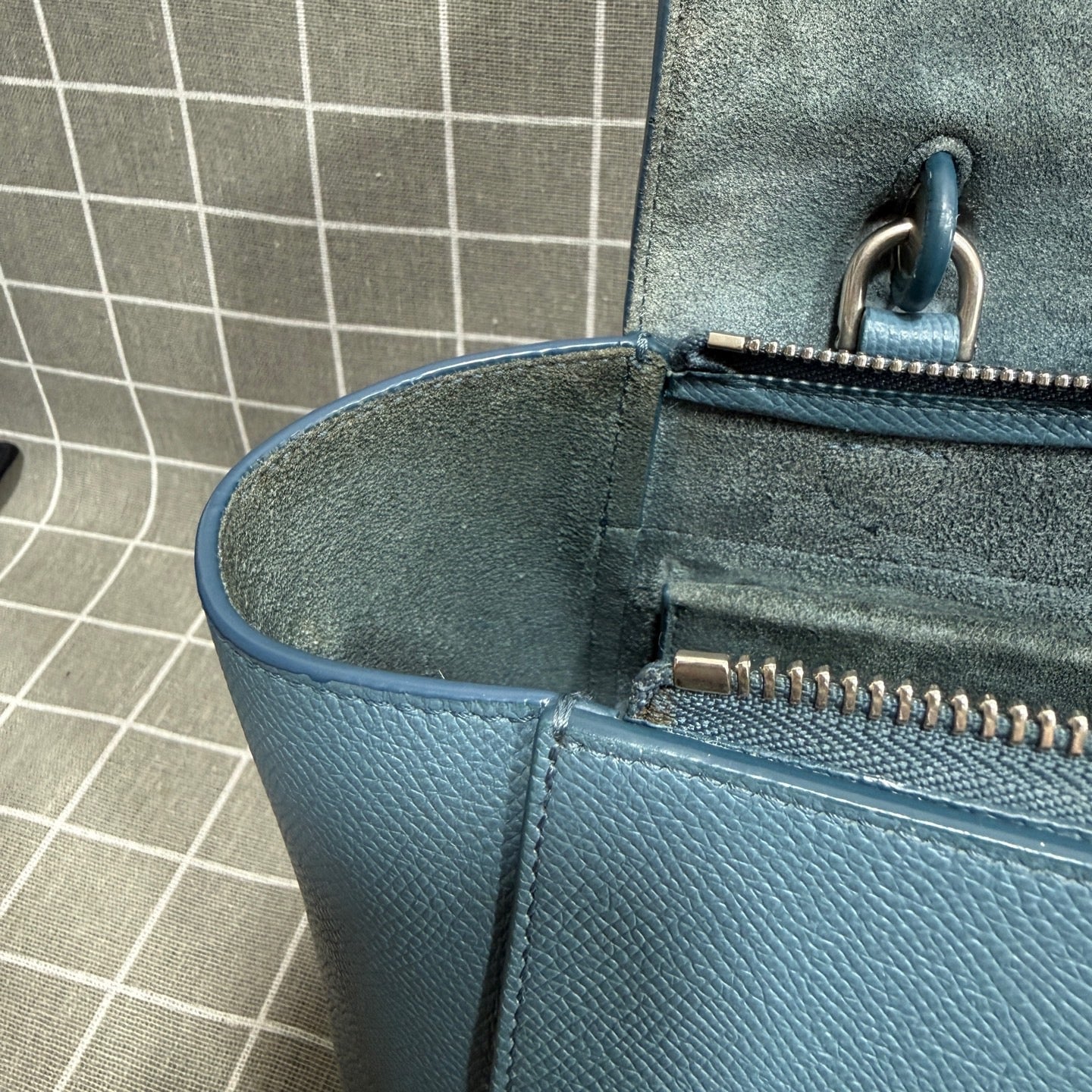 Celine - Belt Bag - Leather - Blue - (medium)