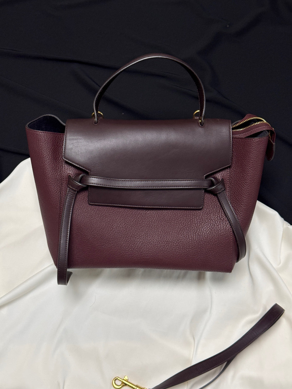 Celine - Belt Bag - Leather - Burgundy