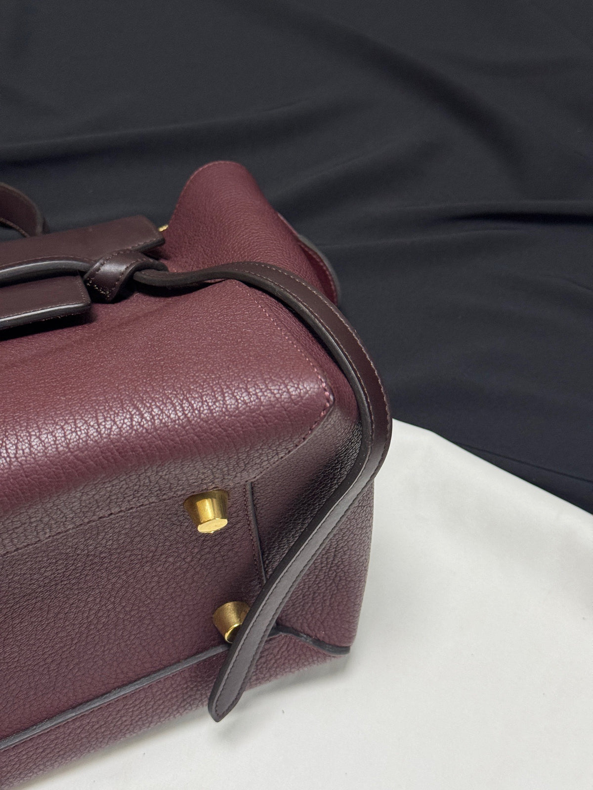 Celine - Belt Bag - Leather - Burgundy