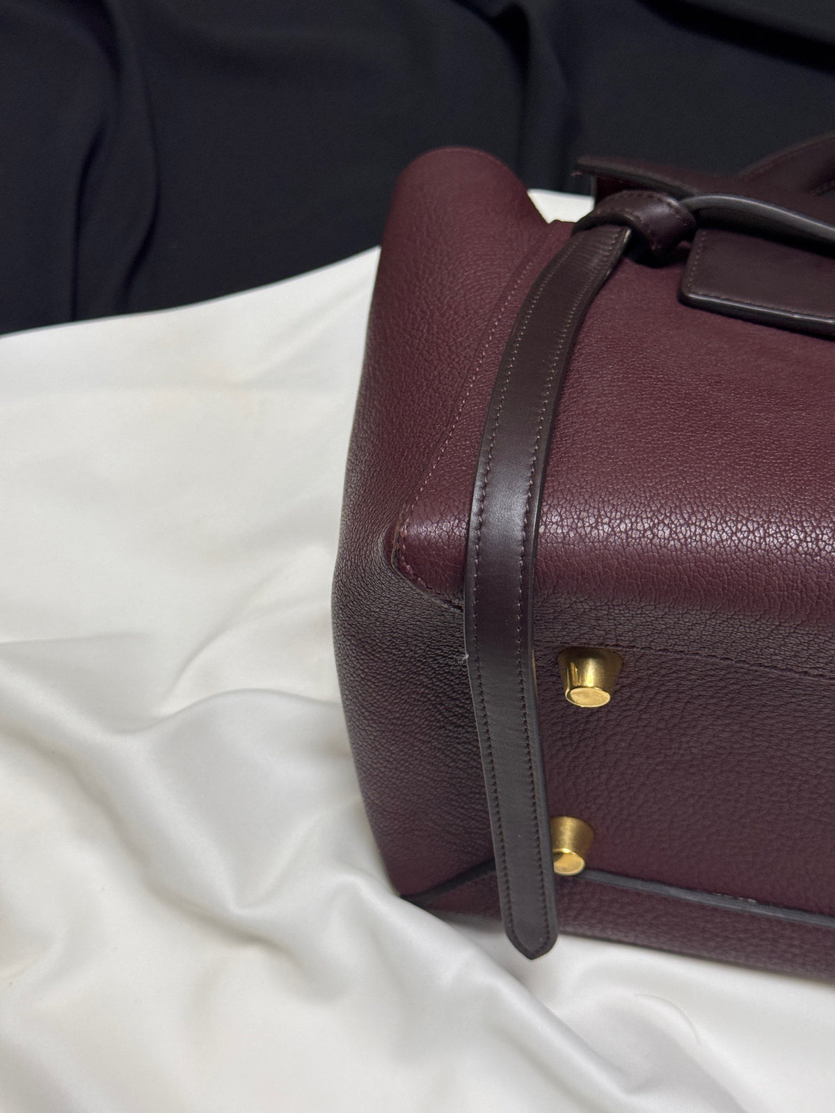 Celine - Belt Bag - Leather - Burgundy