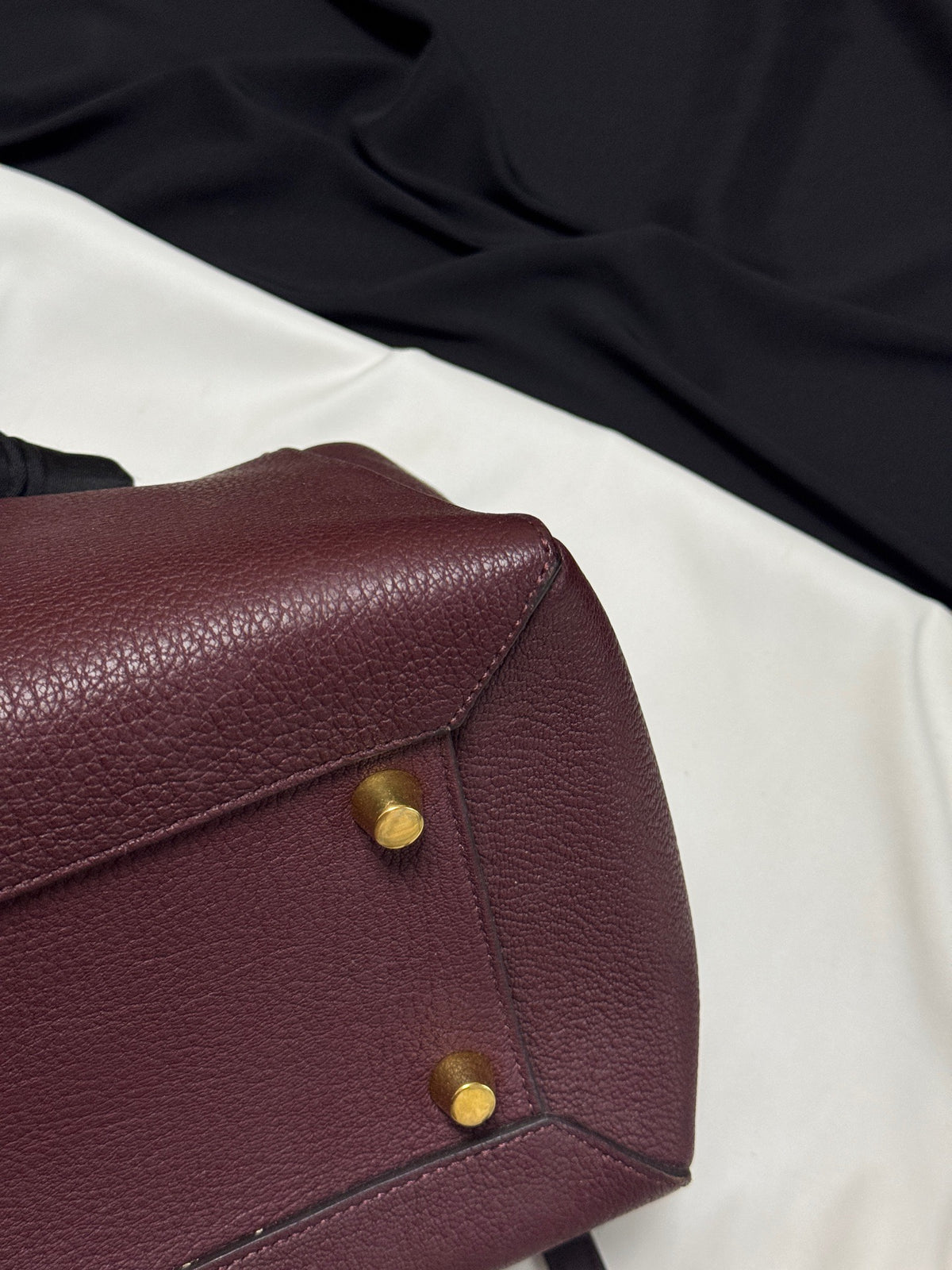 Celine - Belt Bag - Leather - Burgundy