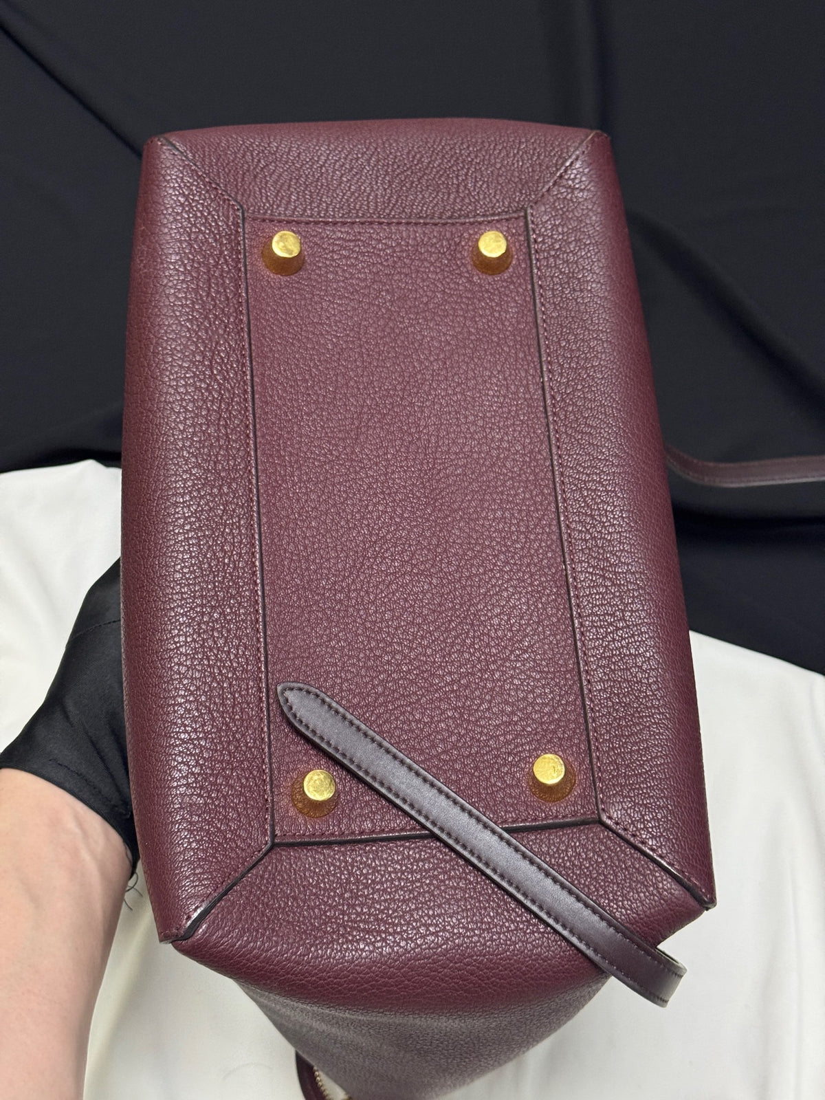 Celine - Belt Bag - Leather - Burgundy