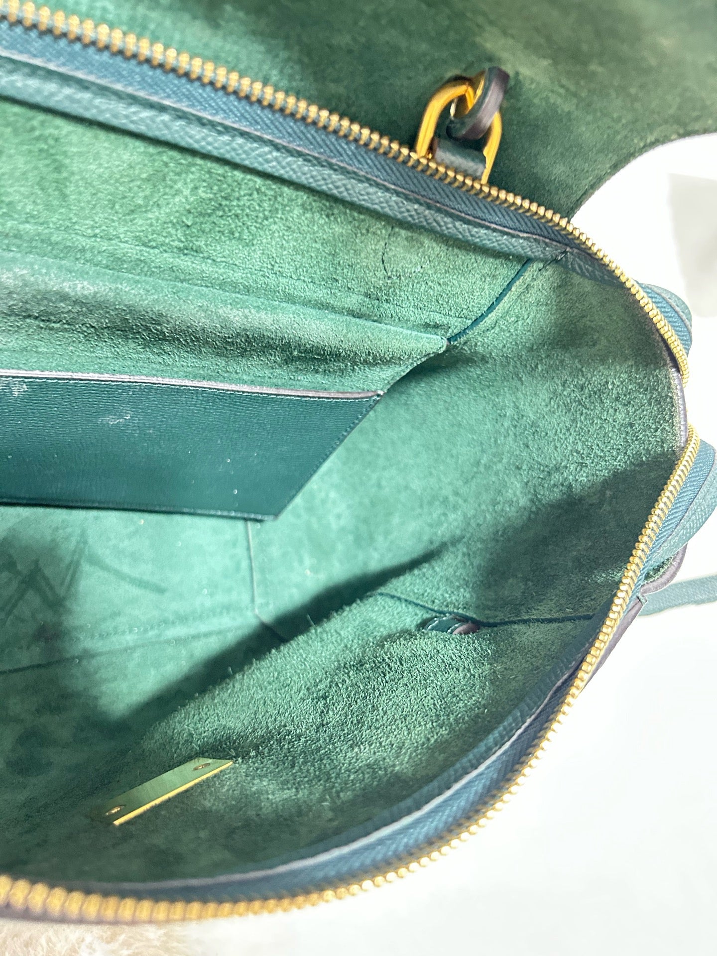 Celine - Belt Bag - Leather - Green - (micro)