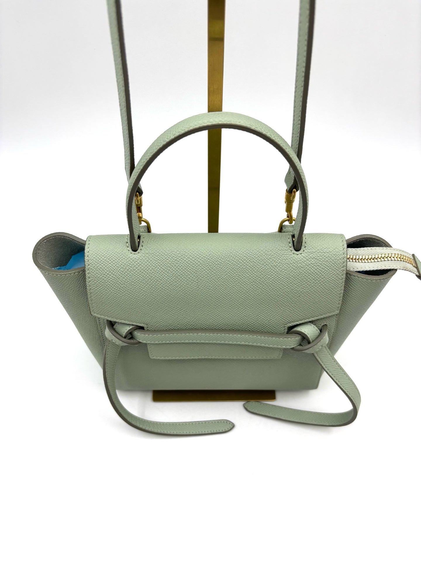 Celine - Belt Bag - Leather - Green - (mini)