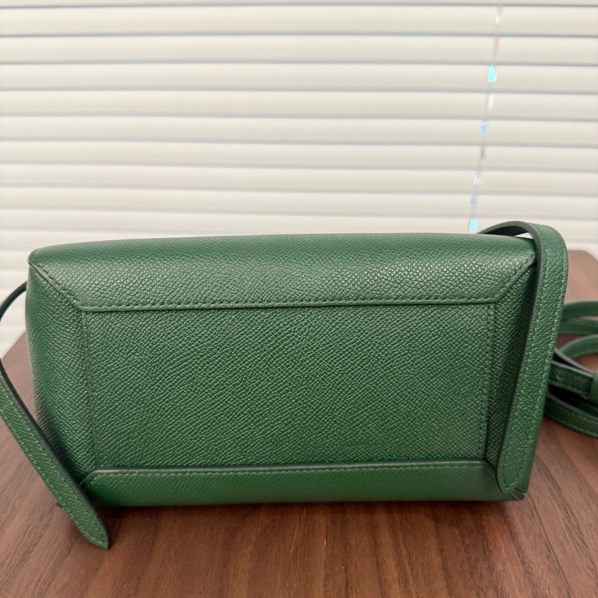 Celine - Belt Bag - Leather - Green - (mini)