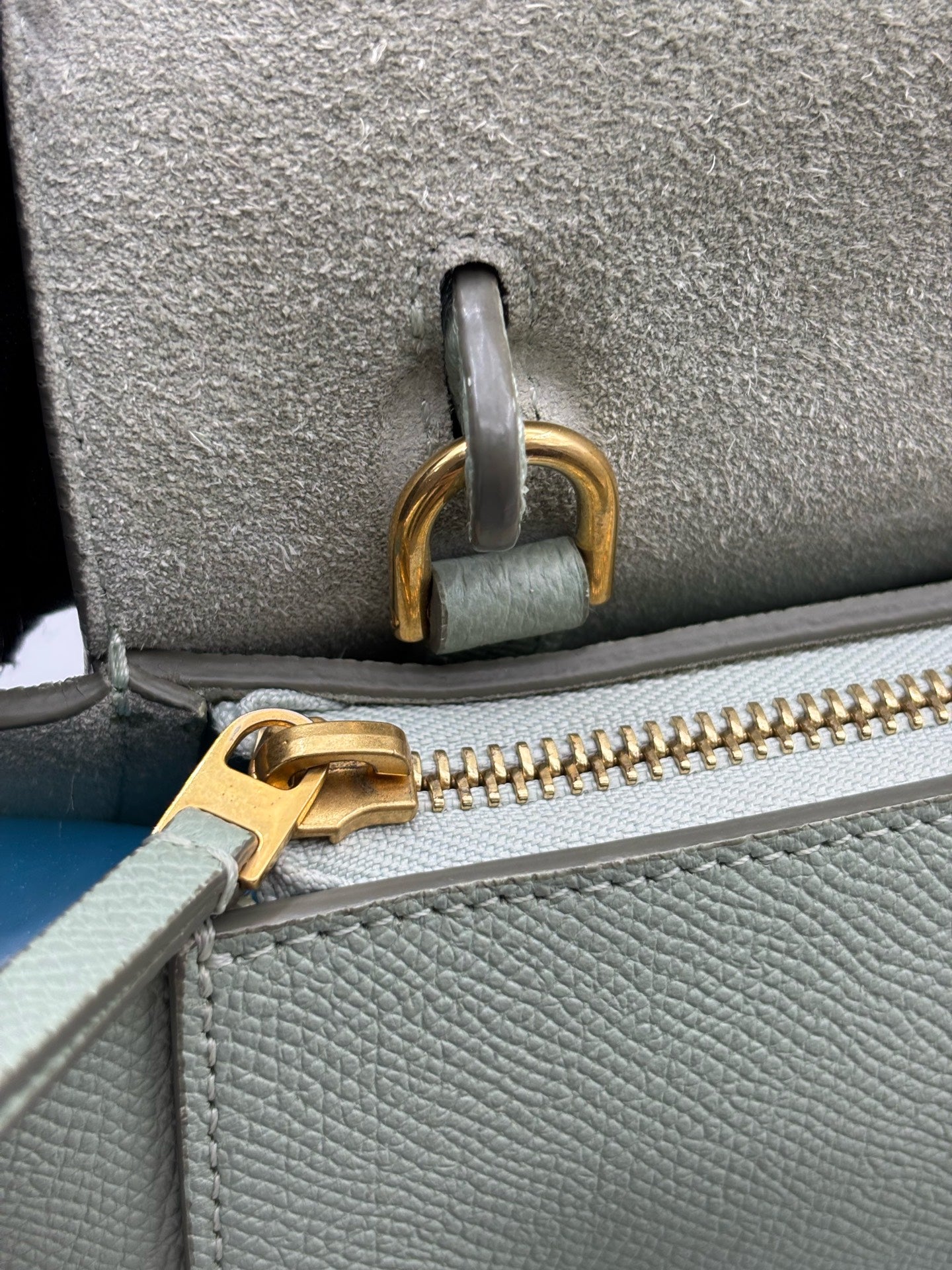 Celine - Belt Bag - Leather - Green - (mini)