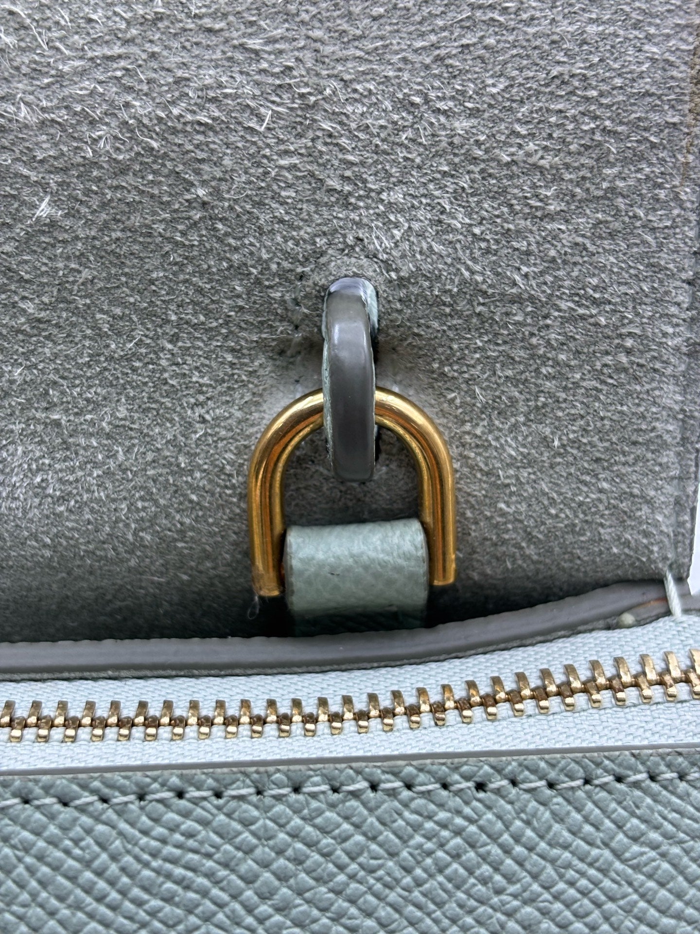 Celine - Belt Bag - Leather - Green - (mini)