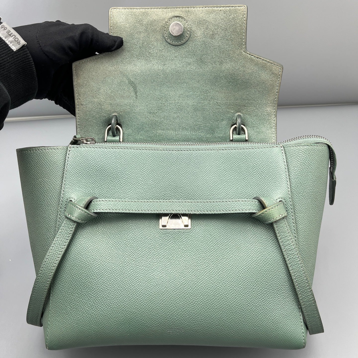 Celine - Belt Bag - Leather - Green - (Small)