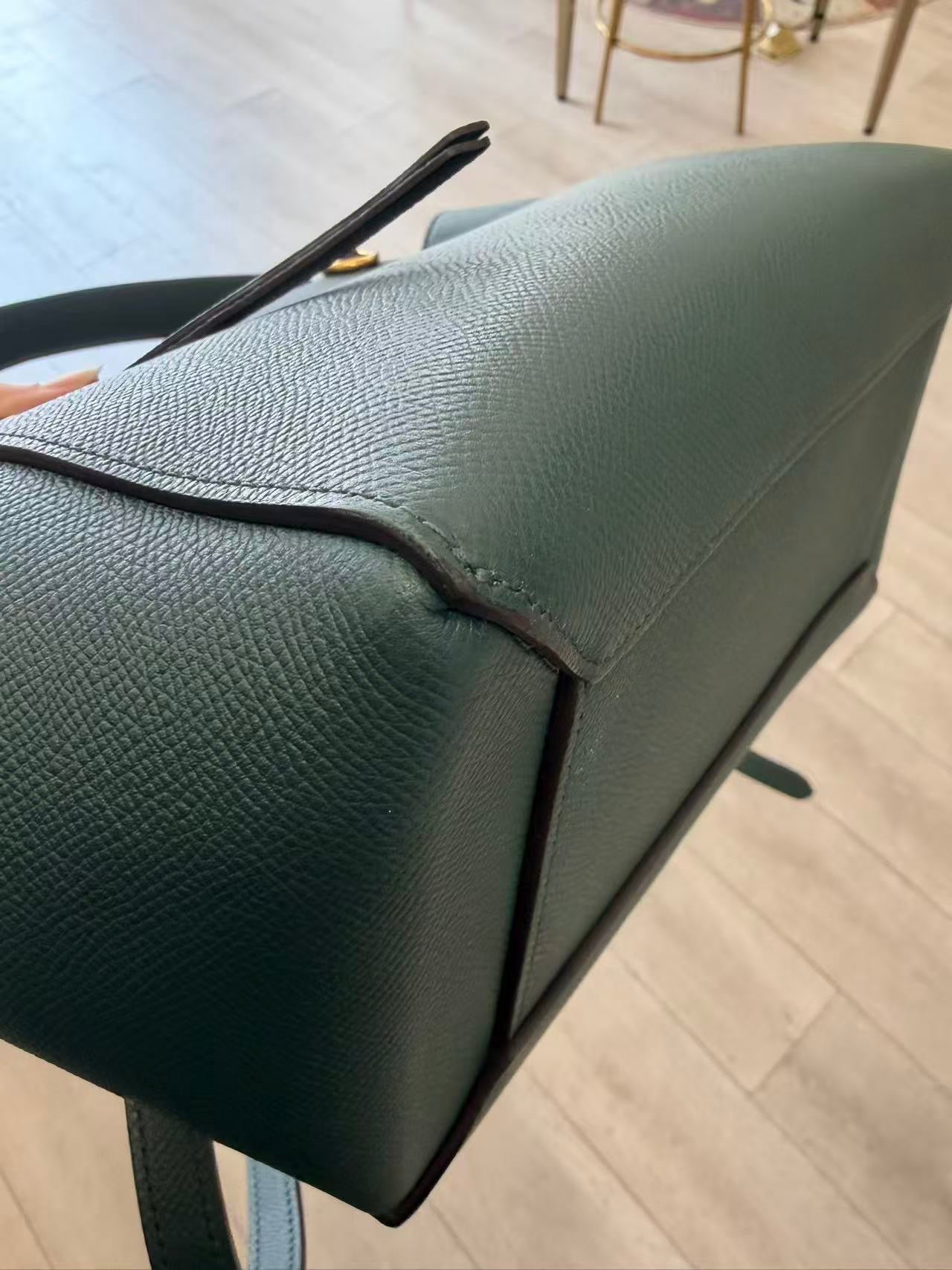 Celine - Belt Bag - Leather - Green - (small)