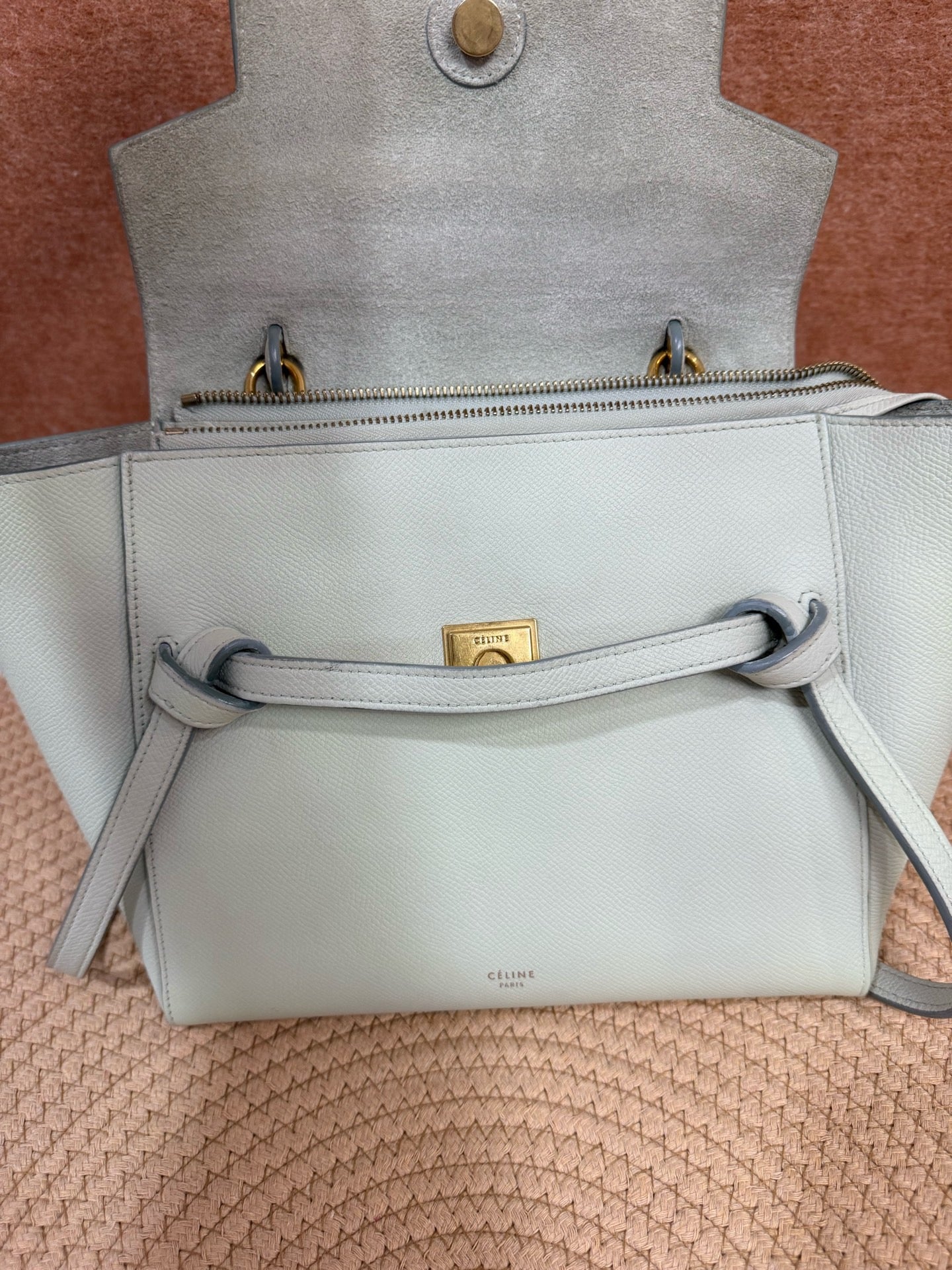 Celine - Belt Bag - Leather - Green - (small)