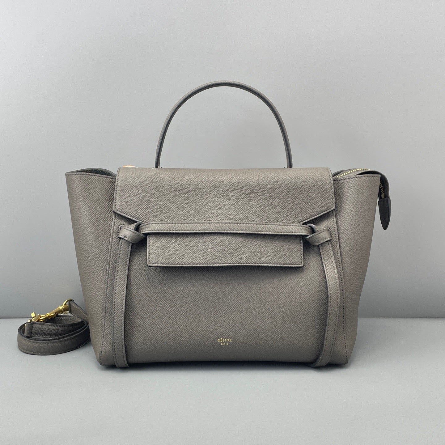 Celine - Belt Bag - Leather - Grey - (medium)