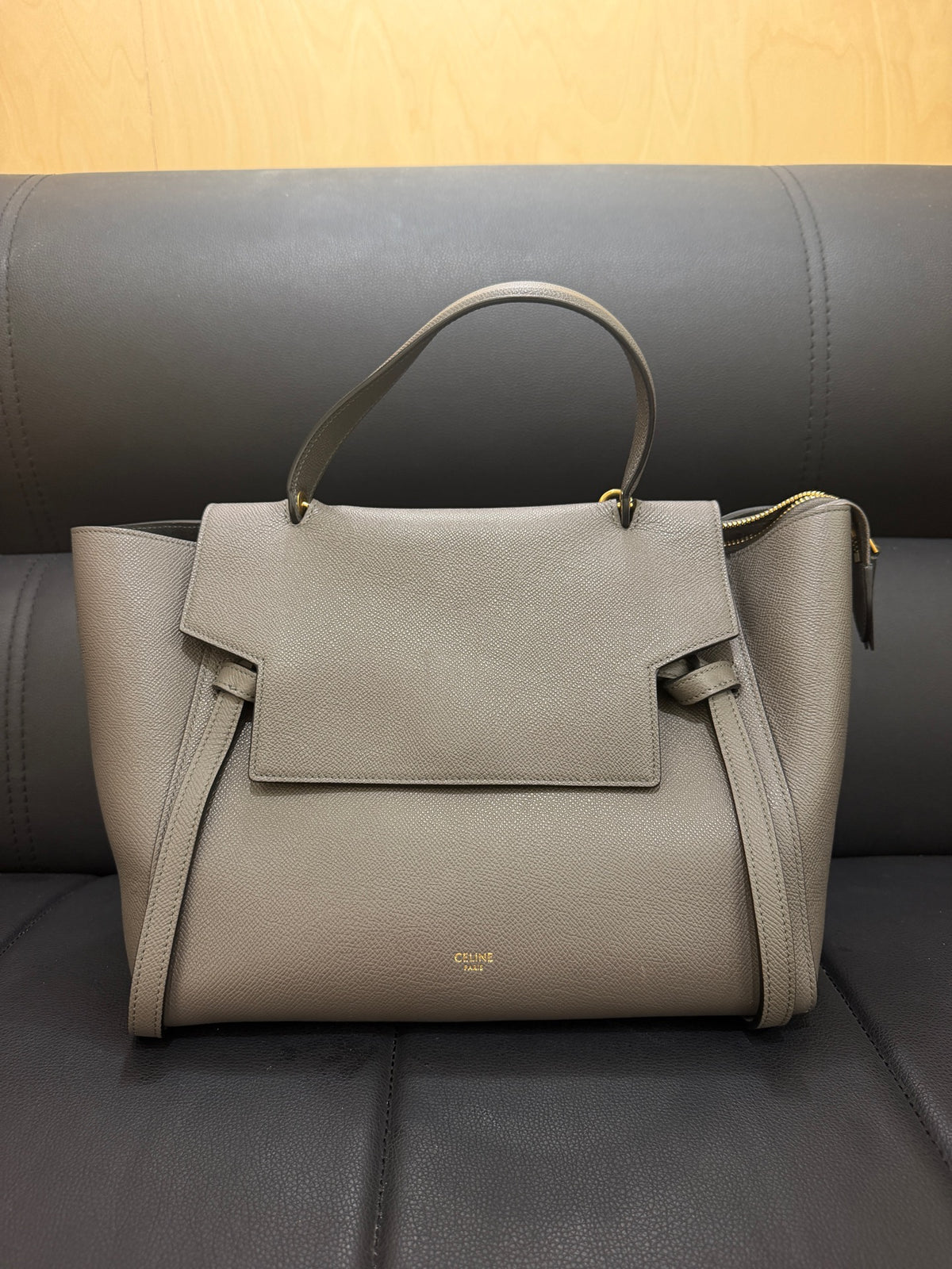 Celine - Belt Bag - Leather - Grey - (medium)