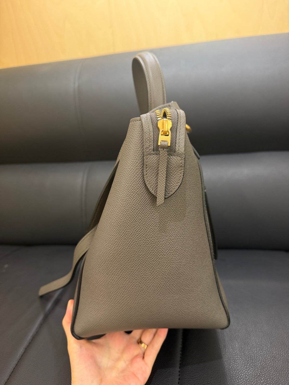 Celine - Belt Bag - Leather - Grey - (medium)
