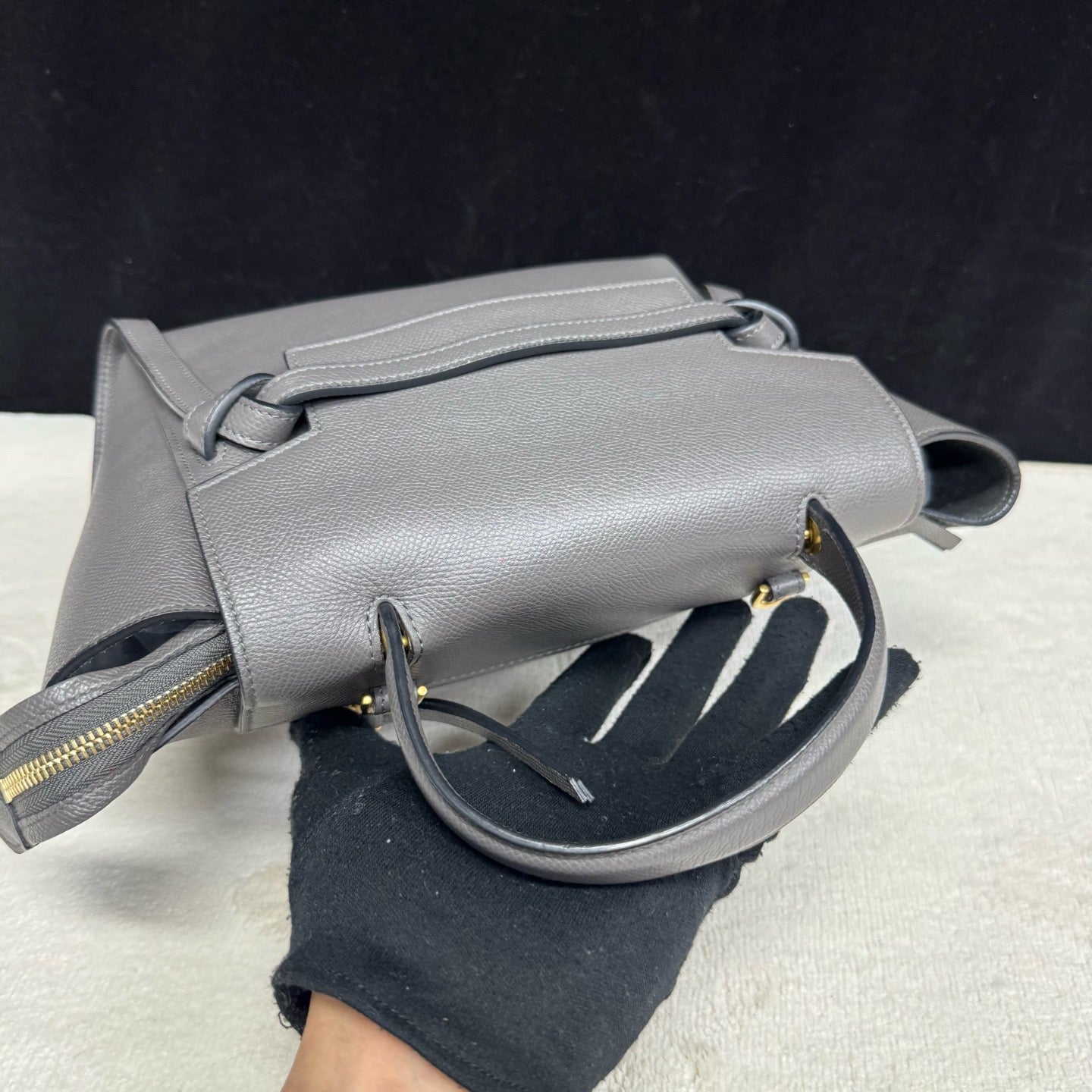 Celine - Belt Bag - Leather - Grey - (Micro)