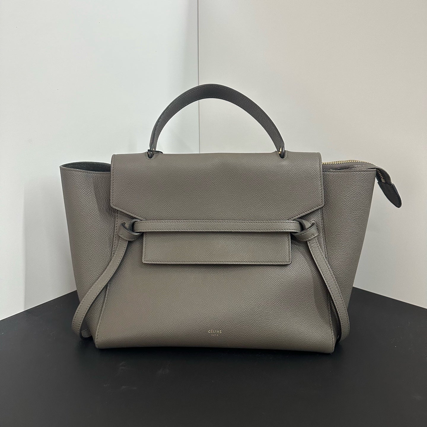Celine - Belt Bag - Leather - Grey - (mini)