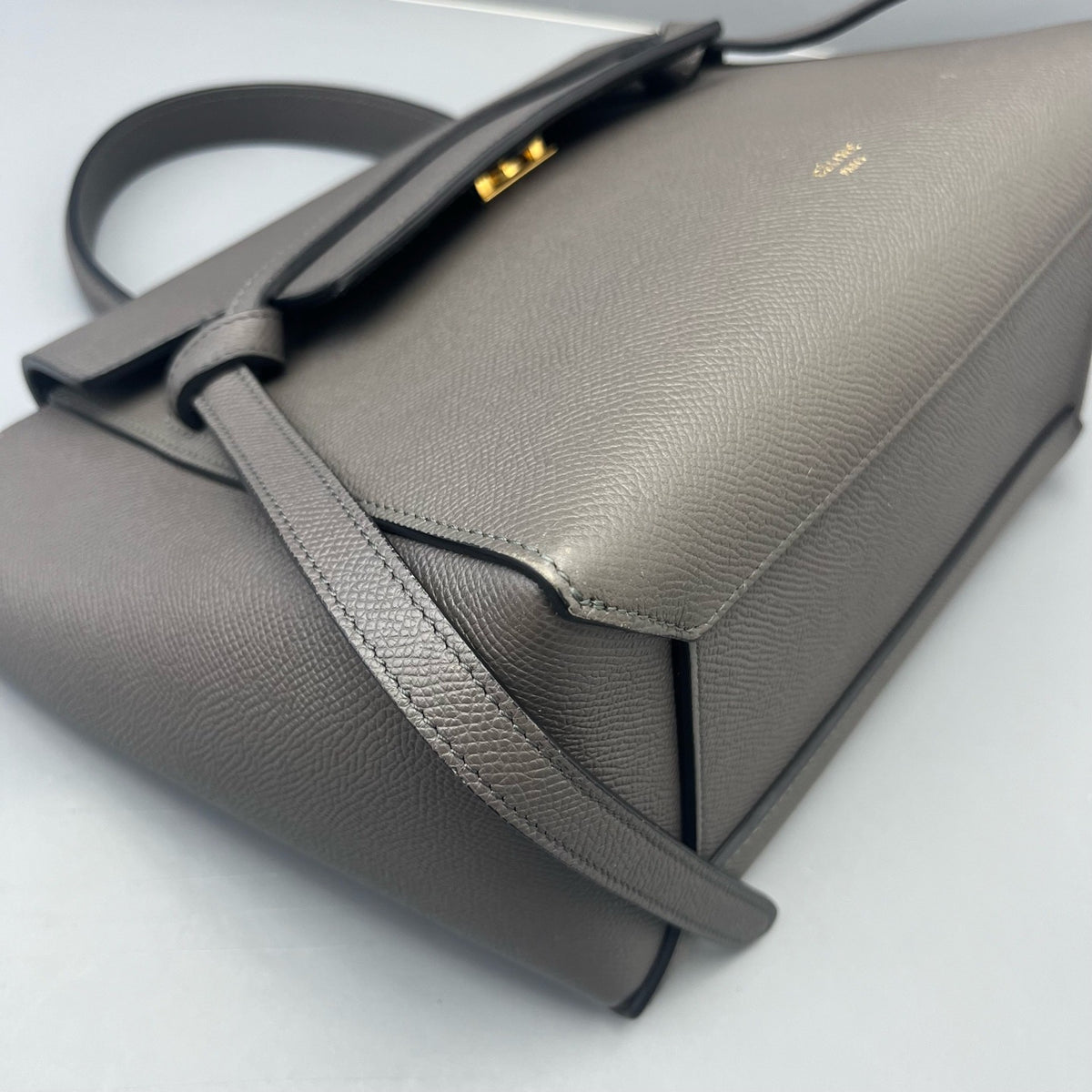 Celine - Belt Bag - Leather - Grey - (mini)